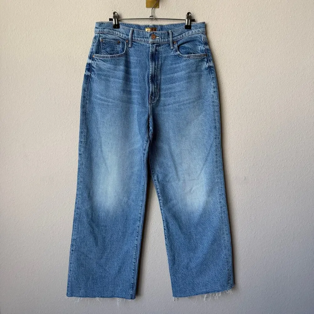 MOTHER The Maven Ankle Fray Jeans in For Sure Size 30 - Picture 2 of 7